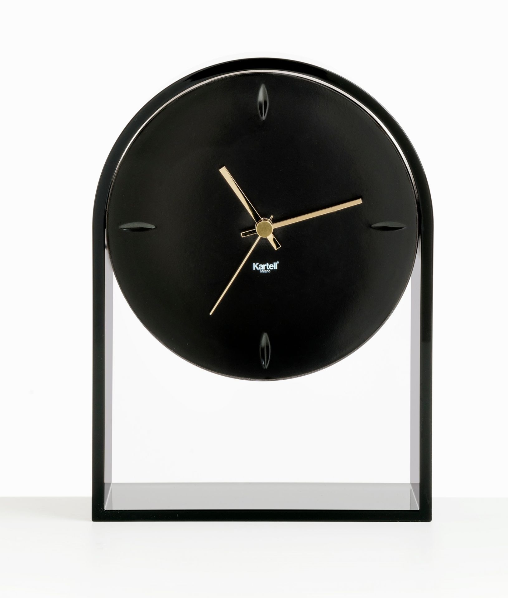 Air du Temps Tischuhr Kartell Schwarz schwarz KARTELL 1930 SCHWARZ